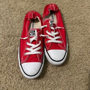 Women's Chuck Taylor All Star Shoreline Low Top Sneaker -Red